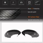 BMW E85 Z4 2002-2008 Rearview Mirors Covers Pair Add-on Carbon Fiber