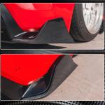 Toyota GR Supra A90 A91 2020-2023 Rear Bumper Splitters Carbon Fiber