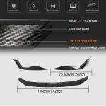 Audi RS6 C8 2019-2022 Front Bumper Lip Dry Carbon Fiber
