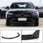 For Mercedes Benz W213 Sport E53 AMG Facelift Carbon Fiber Front Bumper Lip Spoiler