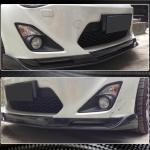 Subaru BRZ Toyota GT86 Scion FR-S Front Bumper Lip Carbon Fiber