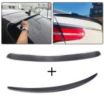 Carbon Fiber Rear Roof Spoiler & Rear Trunk Spoiler for 2015-2018