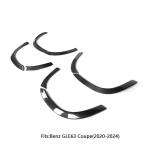 Mercedes Benz GLE63 Coupe 2020-2024 Carbon Fiber Wheel Arch Fenders Trims