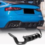 Audi S5 4-Door 2020-2021 Rear Bumper Diffuser Carbon Fiber