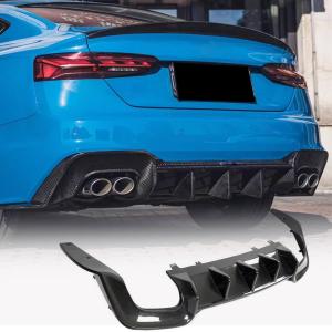 Audi S5 4-Door 2020-2021 Rear Bumper Diffuser Carbon Fiber