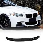 Carbon Pattern Front Lip for BMW 5 Series F10 M Sport 2011-2016 Front Bumper Lip ABS Auto Chin Spoiler Splitter Protector