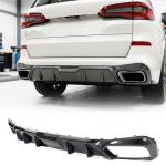 X5 Carbon Fiber Rear Bumper Diffuser Fits for BMW X5 G05 Base Model 2023-2026 Lower Bumper Lip Spoiler Body Kit Factory Outlet