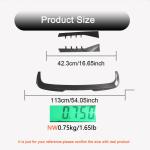 BMW M3 G81 2021-2024 Rear Roof Spoiler Carbon Fiber