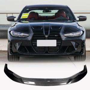BMW G80 M3 G82 G83 M4 2 Door 4 Door 2021-2024 Front Bumper Lip Full Carbon Fiber
