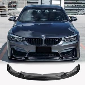 BMW F80 M3 F82/F83 M4 2014-2020 Front Bumper Lip Full Carbon Fiber