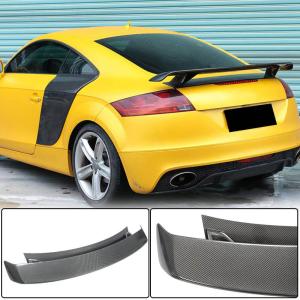 Audi TT TTS Sline MK2 8J Pre-facelift 2008-2014 Rear Trunk Spoiler Carbon Fiber