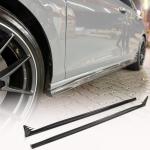 Volkswagen VW Golf 8 MK8 GTI Rline 2021+ Side Skirts Carbon Fiber