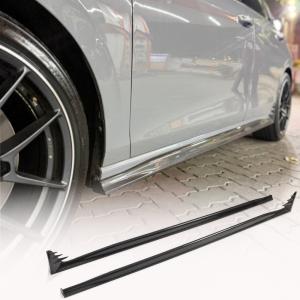 Volkswagen VW Golf 8 MK8 GTI Rline 2021+ Side Skirts Carbon Fiber