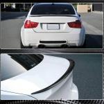BMW 3 Series E90 M3 2005-2012 Rear Trunk Spoiler Carbon Fiber