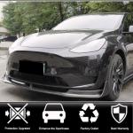 Tesla Model Y 2019-2022 Front Bumper Lip Carbon Fiber