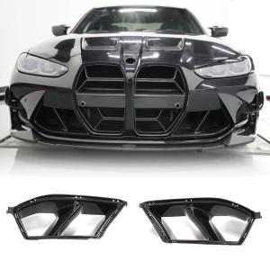 BMW 3 Series 4 Series G80 M3 G82 G83 M4 2021+ Front Bumper Vents Carbon Fiber
