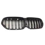 BMW X1 F48 F49 LCI Sport Utility 4-Door 2016-2019 Front Hood Kidney Grill Carbon Fiber