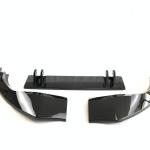 2019–2022 Audi Q8 3-Piece Gloss Black ABS Front Bumper Lip
