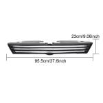 Volkswagen VW Jetta MK6 Sedan Pre-facelift 2012-2015 Front Grille Glossy black FRP