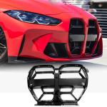 BMW G80 M3 G82 G83 M4 2021+ Front Grille Glossy Black ABS