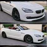 BMW 6 Series F06 F12 F13 640i 650i 2011-2014 Front Bumper Lip Carbon Fiber/FRP