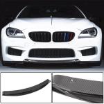 BMW 6 Series F06 F12 F13 M6 2013-2019 Front Bumper Lip Dry Carbon Fiber