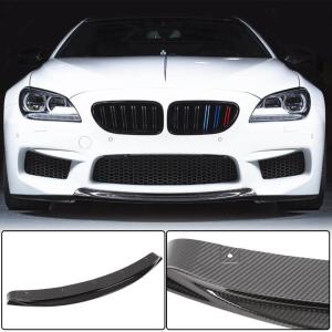 BMW 6 Series F06 F12 F13 M6 2013-2019 Front Bumper Lip Dry Carbon Fiber