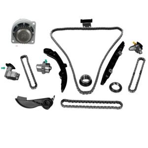 Timing Chain Kit Compatible with Nissan Pathfinder 2017-2020 Fits for Infiniti QX60 Replaces 13028-6KA0A 15041-6KA0A, 3.5L V6 Engine 14PCS
