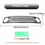 Ford BRONCO Sport Utility 2D 4D 21-23 Front Grille Carbon Fiber