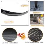 Real Carbon Fiber Front Lip Compatible with BMW 5 Series G30 530i Base Sedan 4-Door LCI 2021-2023 Chin Spoiler Splitter Protector Factory Outlet
