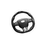 Infiniti Q50 Q50S Sedan 4-Door 2014-2017 Steering Wheel Covers Carbon Fiber