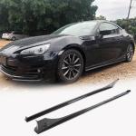 Toyota 86 Subaru BRZ 2013-2020 Carbon Fiber Side Skirts Carbon Fiber