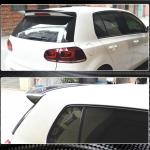 Volkswagen VW Golf 6 MK6 Base 2010-2013 Rear Roof Spoiler Carbon Fiber