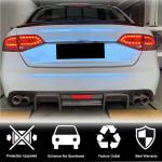 Audi S4 B8 Sedan Pre-facelift 2009-2012 Rear Bumper Diffuser Carbon Fiber
