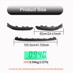 BMW 2 Series G42 220i 230i M Sport M240i xDrive Coupe 2022UP Front Bumper Lip Carbon Fiber