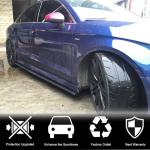 Audi S3 A3 Sline 8V 8V.5 Sedan 2014-2019 Side Skirts Carbon Fiber