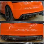 Audi TTS 08-14 TT 13-14 MK2 8J Pre-facelift Rear Bumper Diffuser Carbon Fiber/FRP