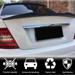 Mercedes Benz C Class W204 AMG Sedan 2007-2014 Trunk Spoiler Carbon Fiber