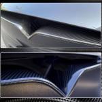 Tesla Model X 2016-2022 Front Bumper Grille Carbon Fiber