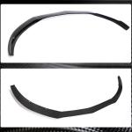 Mercedes Benz (W205) C205 A205 C63 S AMG Pre-facelift 2015-2019 Front Bumper Lip Carbon Fiber