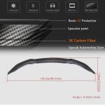 Bumpers For Automobiles BMW F80 M3 F82 F83 M4 2014-2020 Front Bumper Lip Carbon Fiber