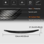 Audi A6 Sline S6 C7 C7.5 Sedan 2012-2019 Rear Trunk Spoiler Carbon Fiber