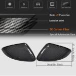 Volkswagen VW Golf 7 7.5 MK7 MK7.5 GTI R R-line 2014-2019 Mirror Covers Carbon Fiber