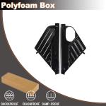 Gloss Black Engine Bay Panel Cover Compatible with Chevrolet Corvette C8 Coupe 2020-2023 ABS Engine Compartment Cover Kit Factory Outlet