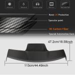 Mercedes Benz W176 2013-2018 Rear Roof Spoiler Carbon Fiber
