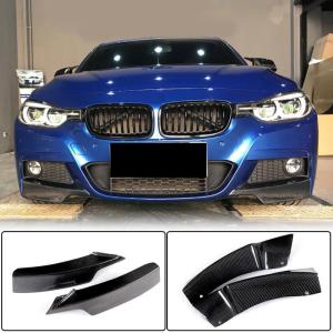 BMW 3 Series F30 M Sport 20212-2018 Front Bumper Splitter Carbon Fiber