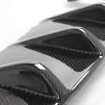 BMW 3 Series E92 E93 M3 2Door 2007-2013 Rear Bumper Diffuser Carbon Fiber