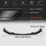 BMW 1 Series F20 F21 M Sport M135i M140i LCI 2016-2019 Front Bumper Lip Carbon Fiber