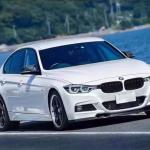 BMW 3 Series F30 M Sport Front Bumper Lip Carbon Fiber/FRP 2012–2018