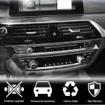 BMW 5 Series G30 F90 M5 Pre-LCI 2017-2020 Center Panel Decoration Covers Dry Carbon Fiber